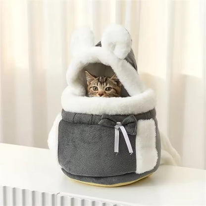 Winter Warm Pet Carrier Backpack