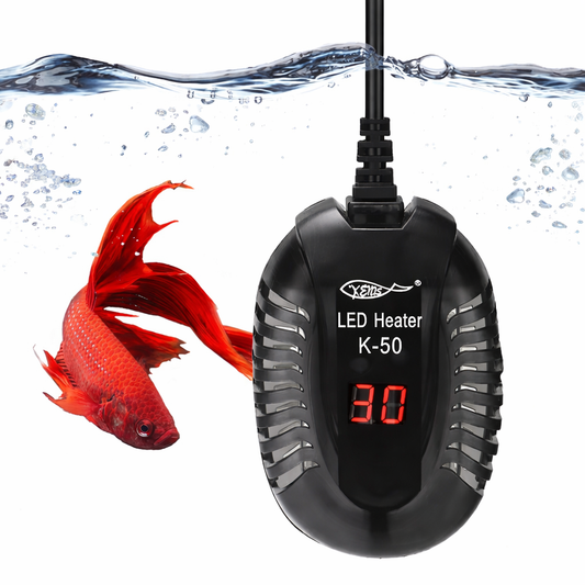 Mini Adjustable Aquarium Heater with Digital Display
