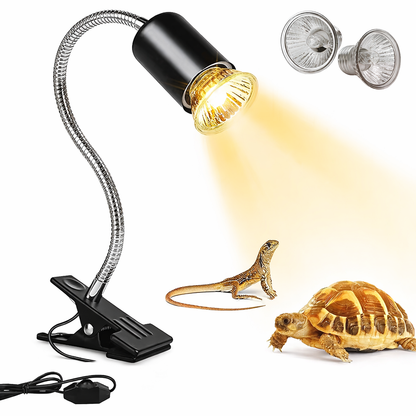 Reptile Heat Lamp Dimmable Basking Light