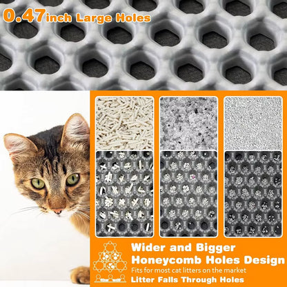 Premium Double Layer Cat Litter Mat