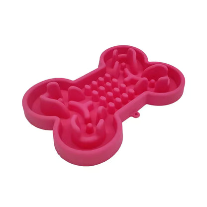 SlowEat™ Bone-Shaped Silicone Pet Bowl