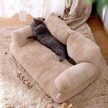 Luxury Plush Cat & Dog Bed