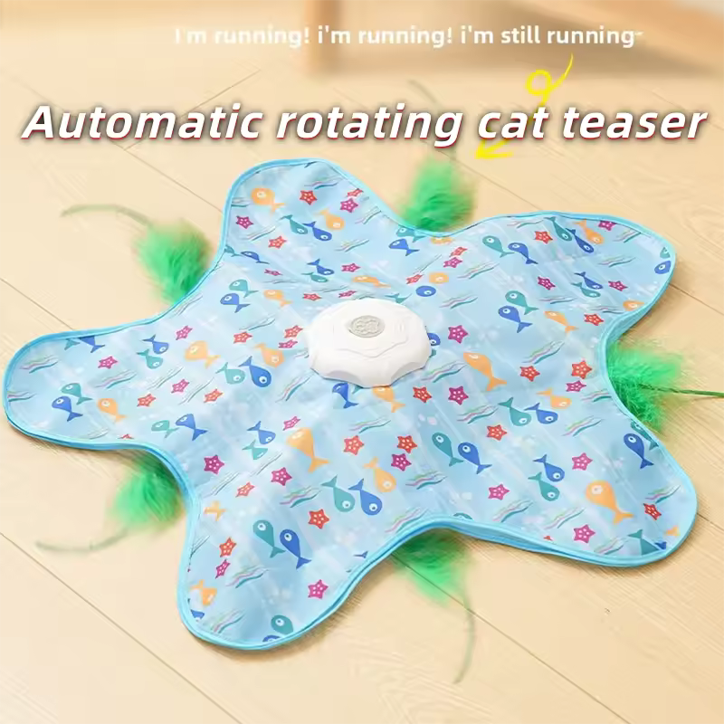 Automatic Interactive Cat Turntable Toy