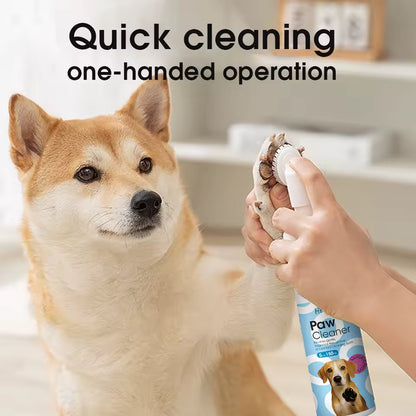 PawClean Pro – No-Rinse Pet Paw Cleaner Foam