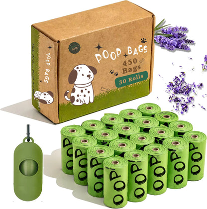 EPI Biodegradable Dog Poop Bags with Lavender Scent