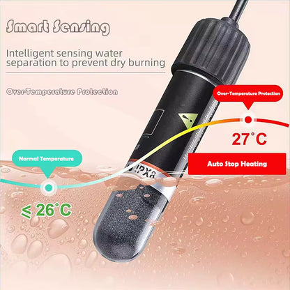 USB Mini Aquarium Heater Submersible Automatic Temperature Control