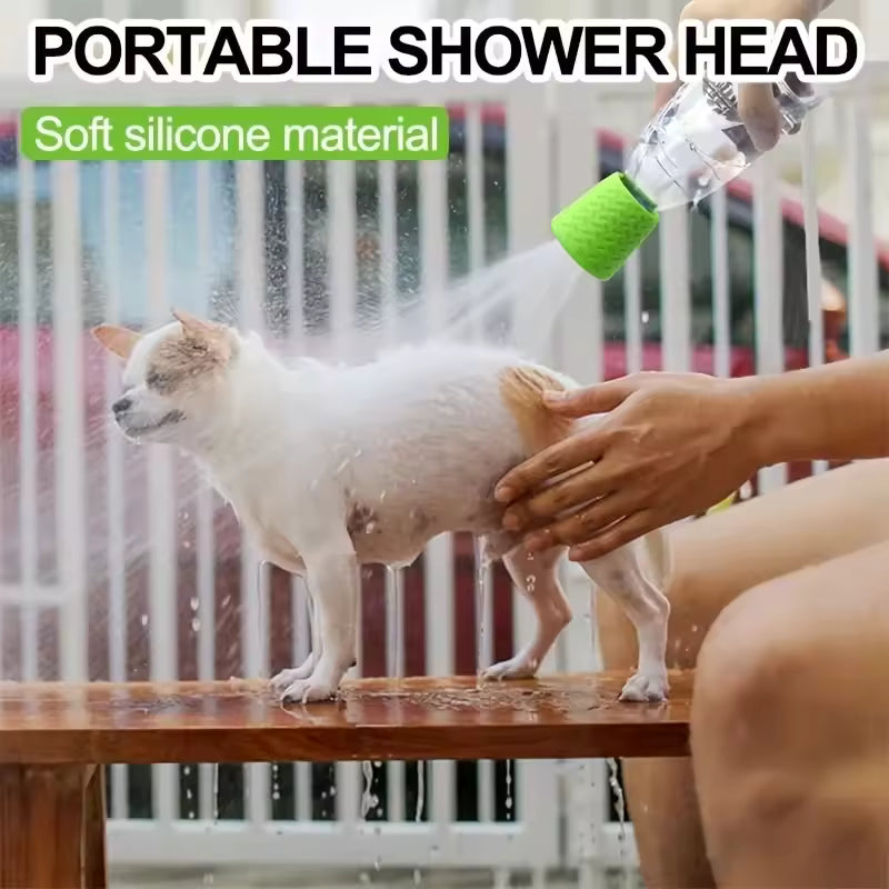 Portable Pet Bath Shower Nozzle